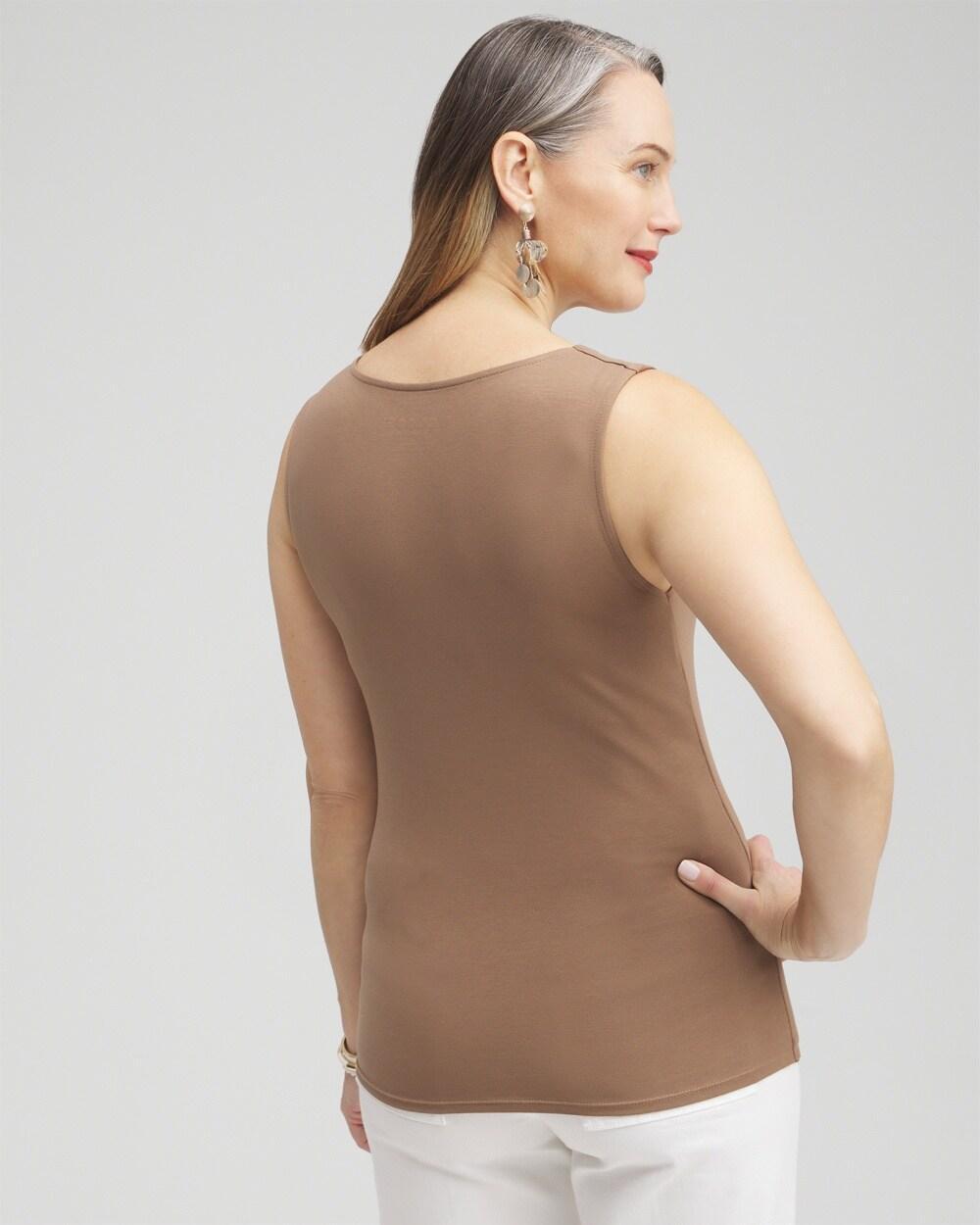 Ribbed High Neck Tank Product Image