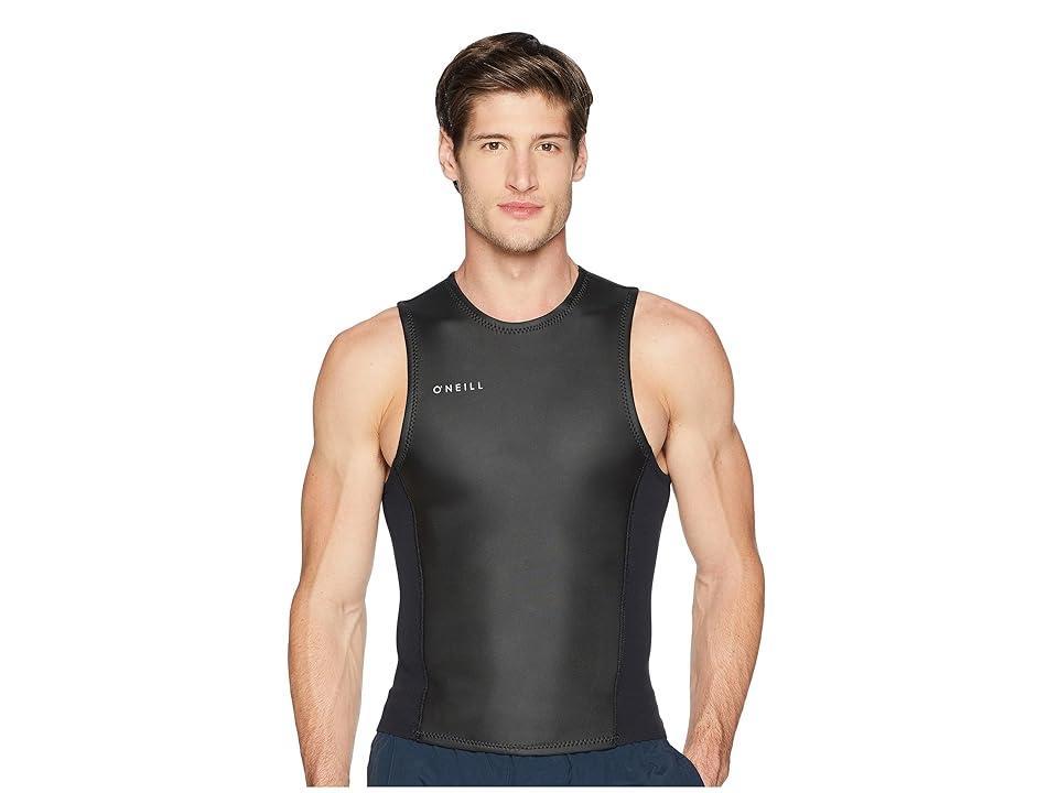 O'Neill Reactor-2 2mm Vest Black) Men's Swimwear Product Image