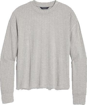 Ribbed Dreamcloth® Crewneck Product Image