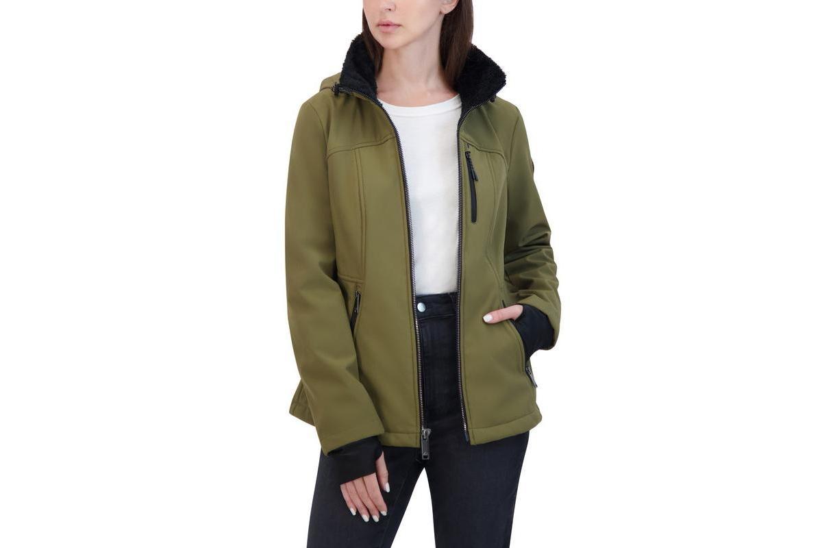 Womens Halitech Lightweight Fleece Lined Smooth Softshell Rain Jacket Product Image