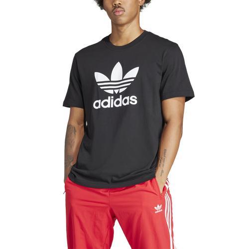 adidas Adicolor Trefoil Tee Blue Bird XL Mens Product Image