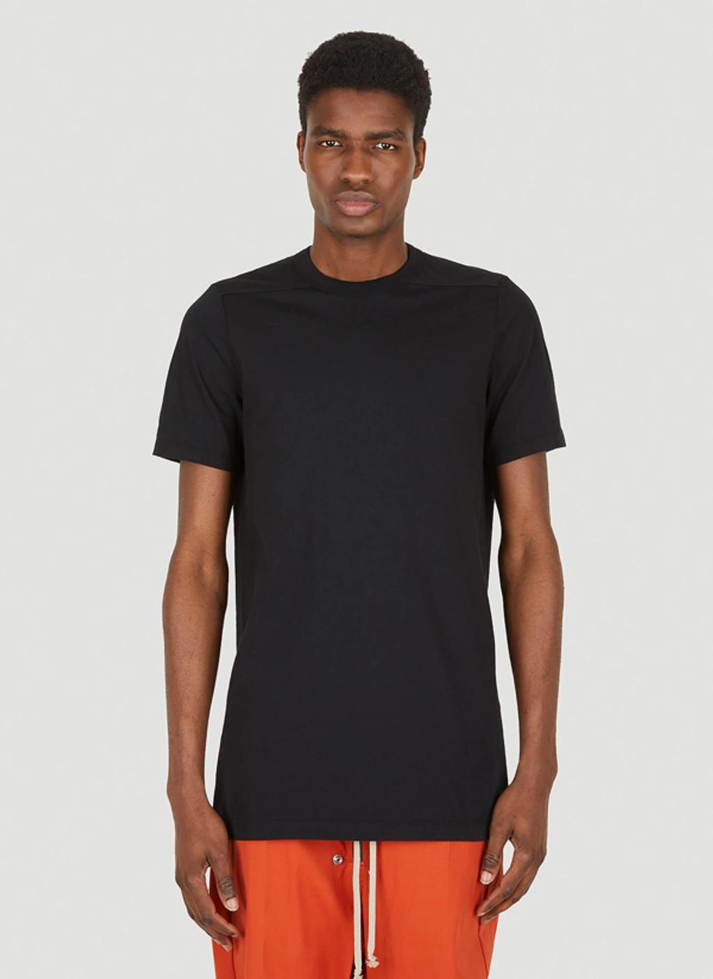 RICK OWENS Jersey T-shirt In Black Product Image