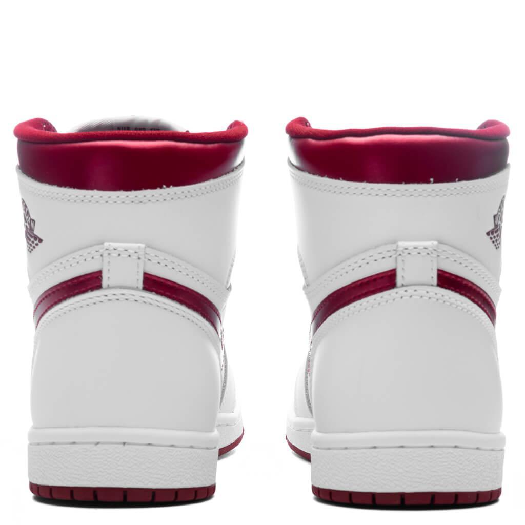 Air Jordan 1 High Retro '85 'Metallic Burgundy' - White/Team Red/White Male Product Image