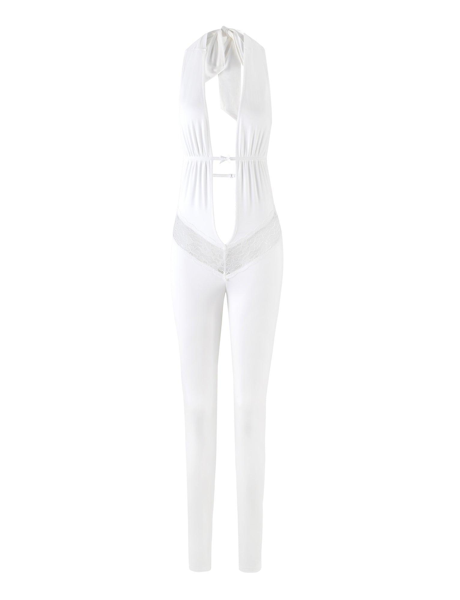 ASTORA JUMPSUIT - WHITE Product Image