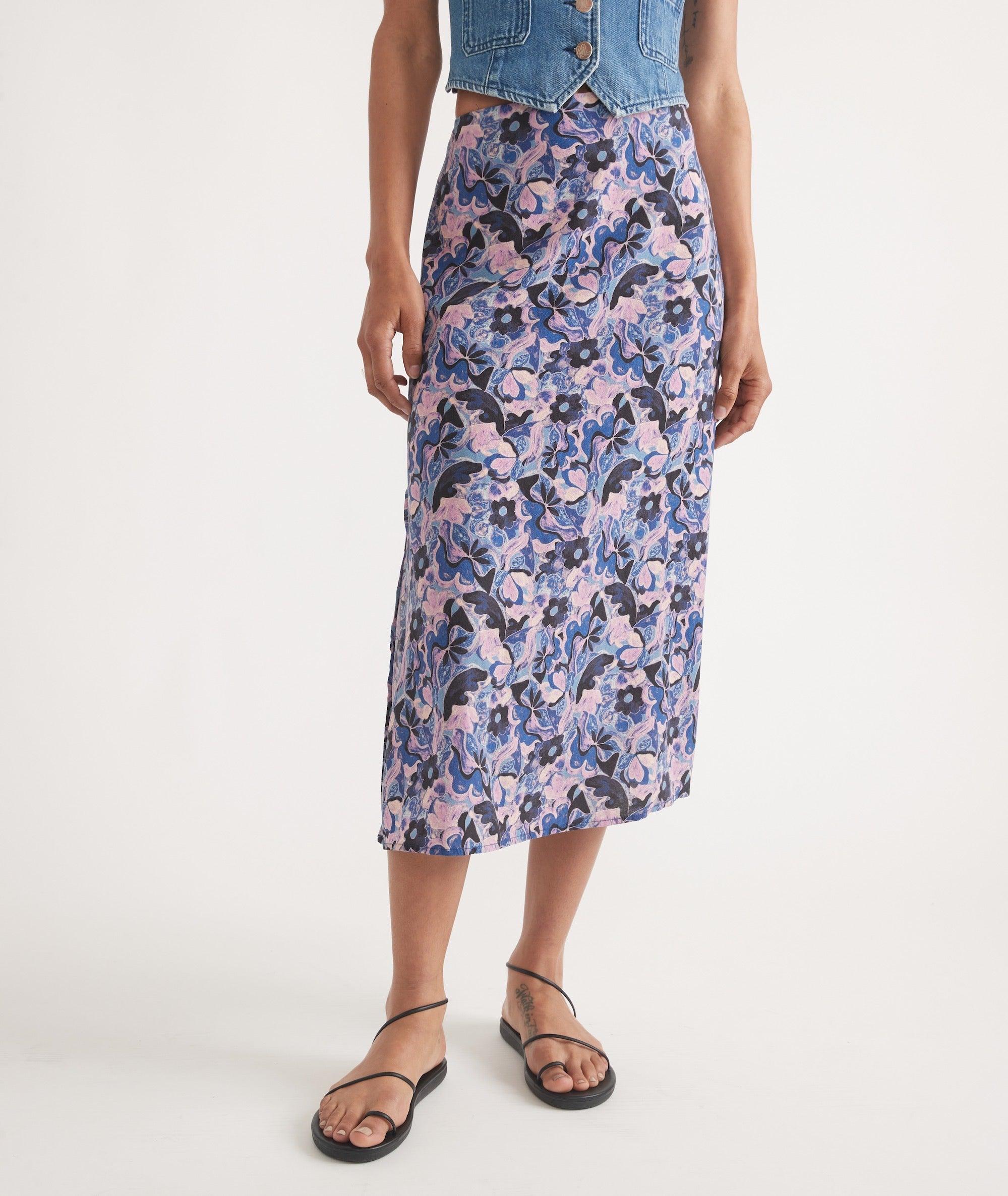 Ryan Slip Midi Skirt Product Image