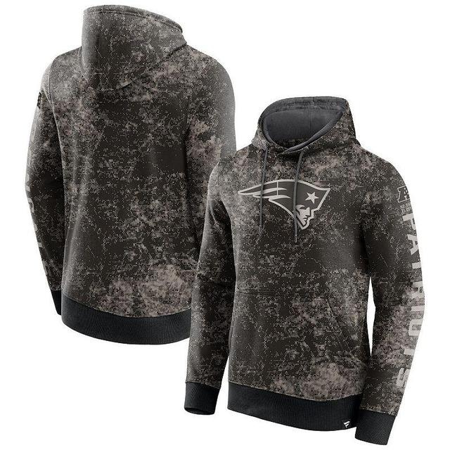 Mens Fanatics Branded /Gray New England Patriots out Tonal Pullover Hoodie Product Image