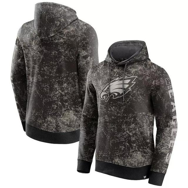 Mens Fanatics Branded /Gray Philadelphia Eagles out Tonal Pullover Hoodie Product Image