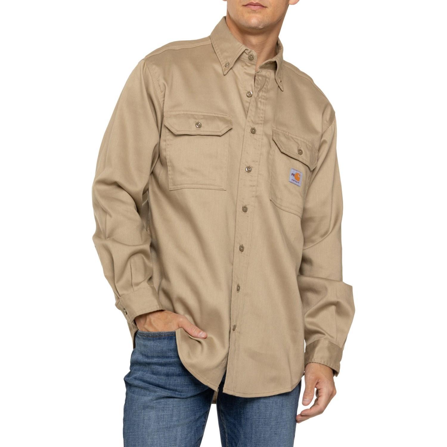 Carhartt FRS003 Flame-Resistant Lightweight Twill Shirt - Long Sleeve Product Image