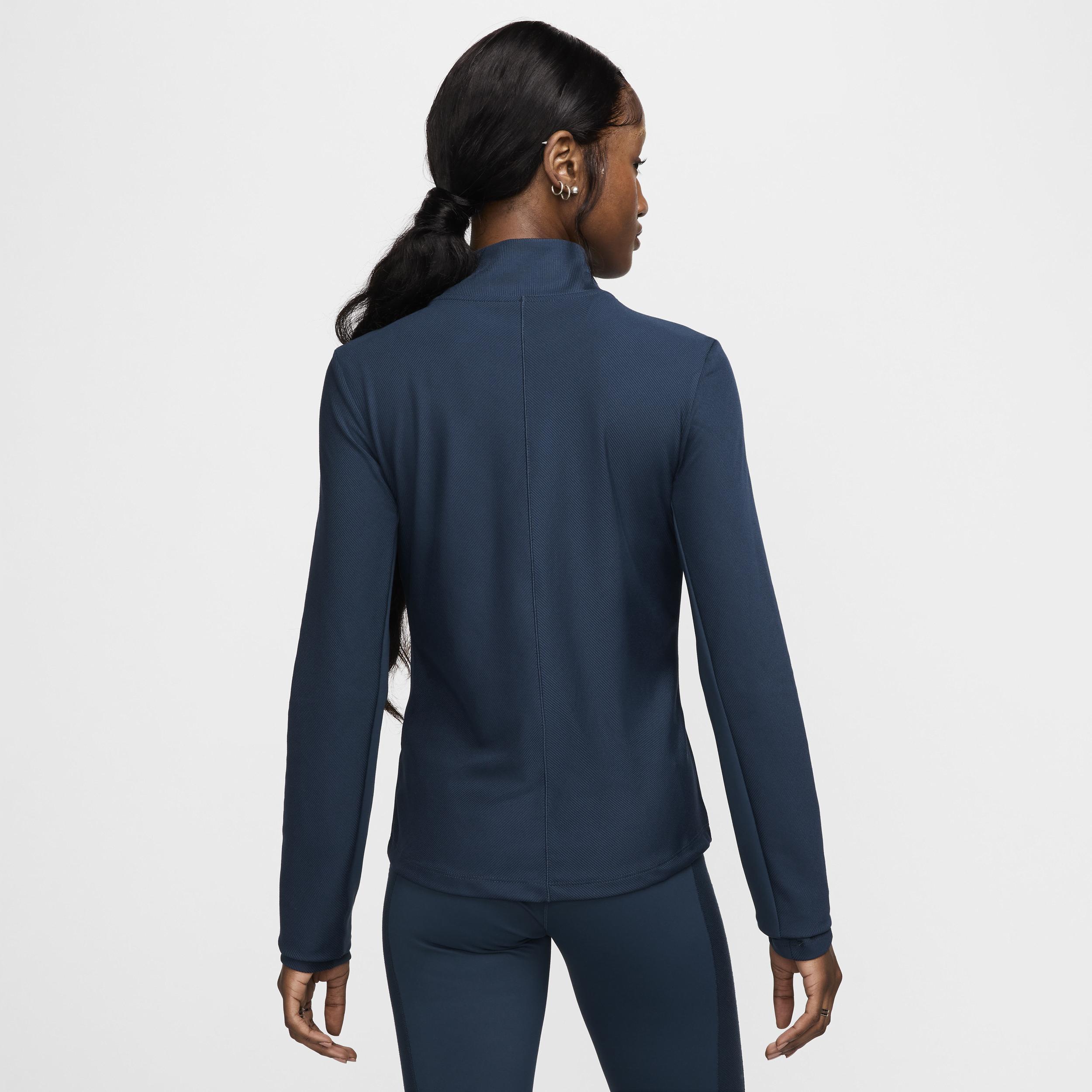 Nike One Rib Women's Dri-FIT Full-Zip Mid Layer product image