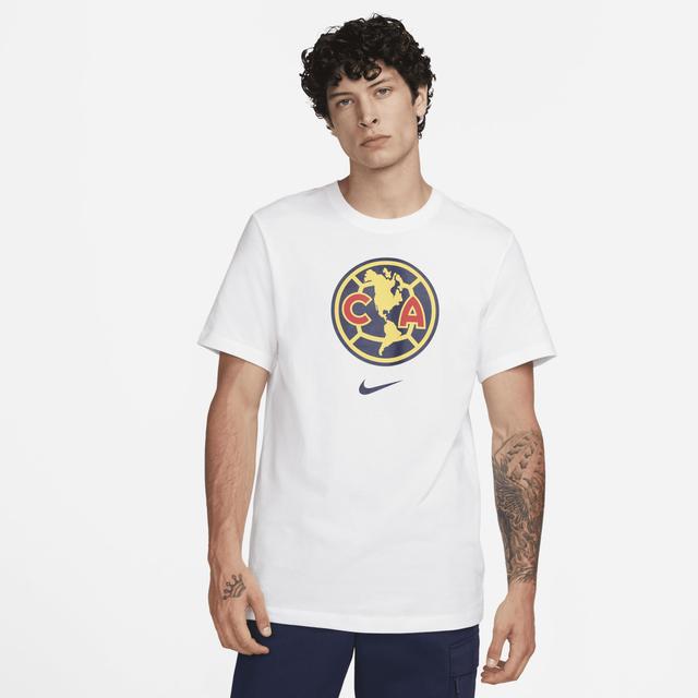 Mens Nike White Club America Crest T-Shirt Product Image