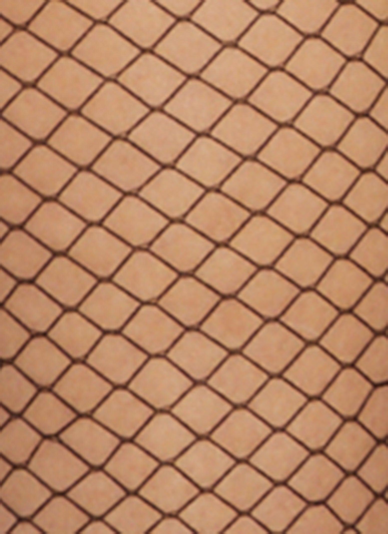 Patterned Detail Fishnet Tights Female Product Image