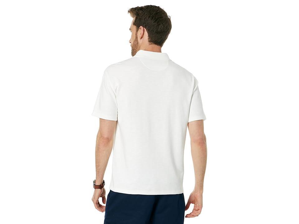 Vince Varigated Jacquard Short Sleeve Button-Down (Off Men's T Shirt Product Image