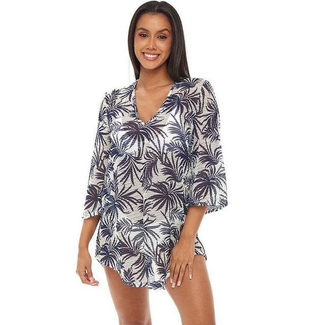 Womens Jordan Taylor Flowy Print Coverup Swimdress Product Image