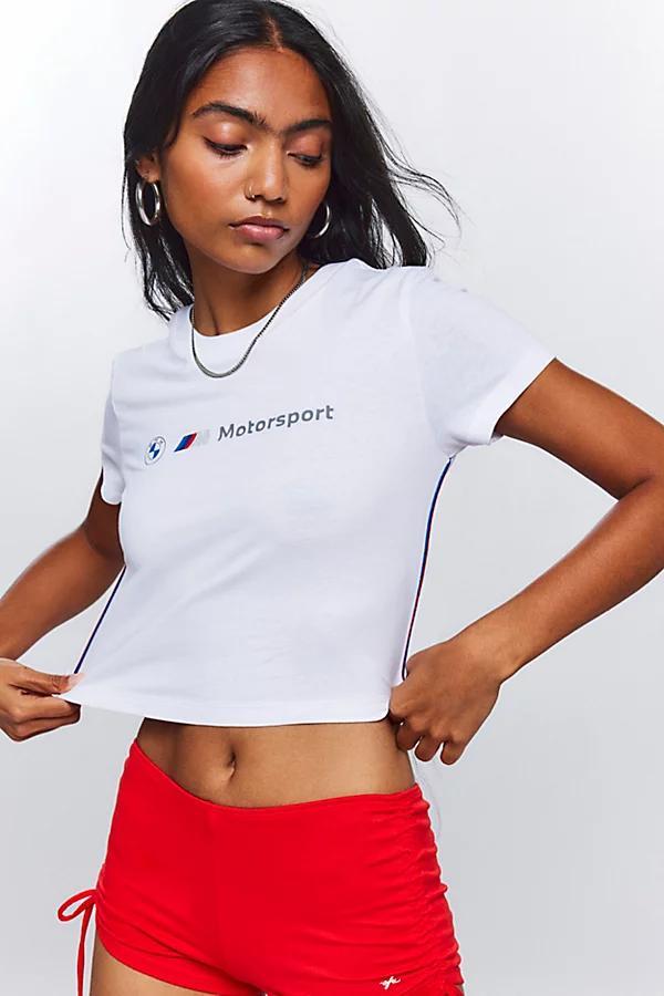 Puma BMW Graphic Baby Tee Womens at Urban Outfitters product image