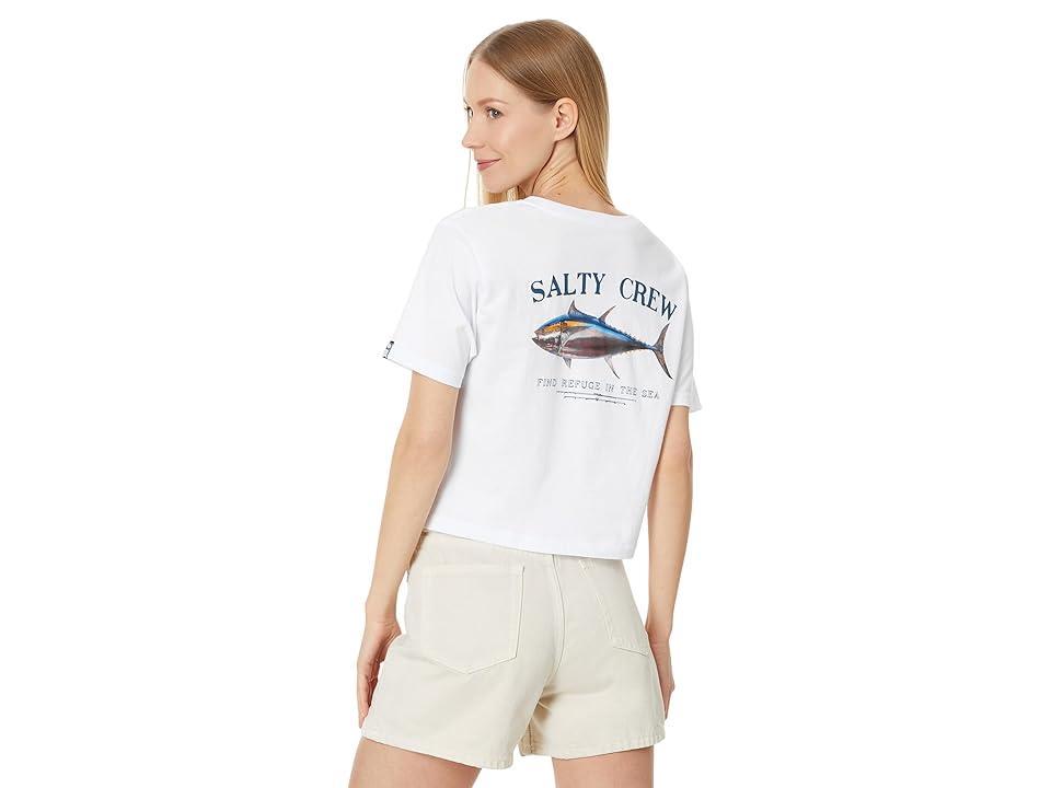 Salty Crew Big Blue Crop Tee Women's Clothing Product Image