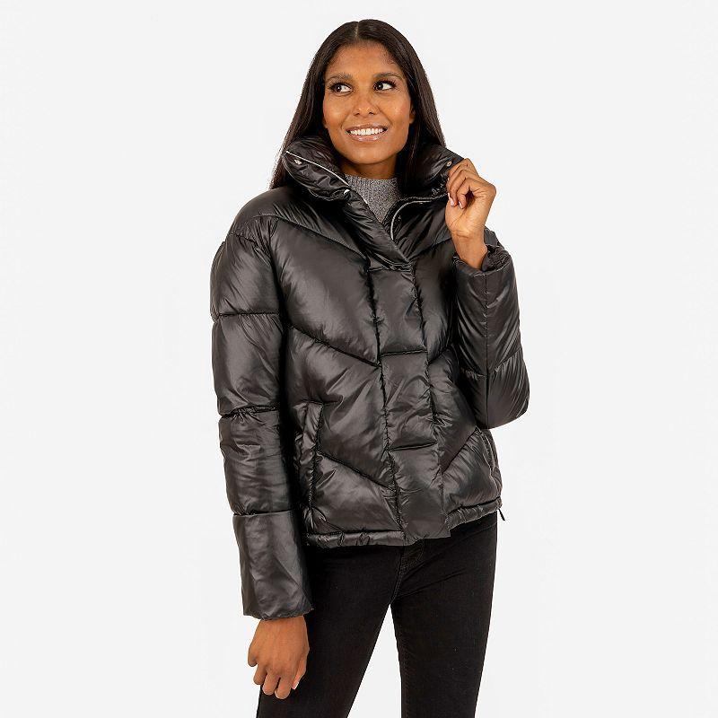 Womens Fleet Street Tailored Short Puffer Jacket Product Image