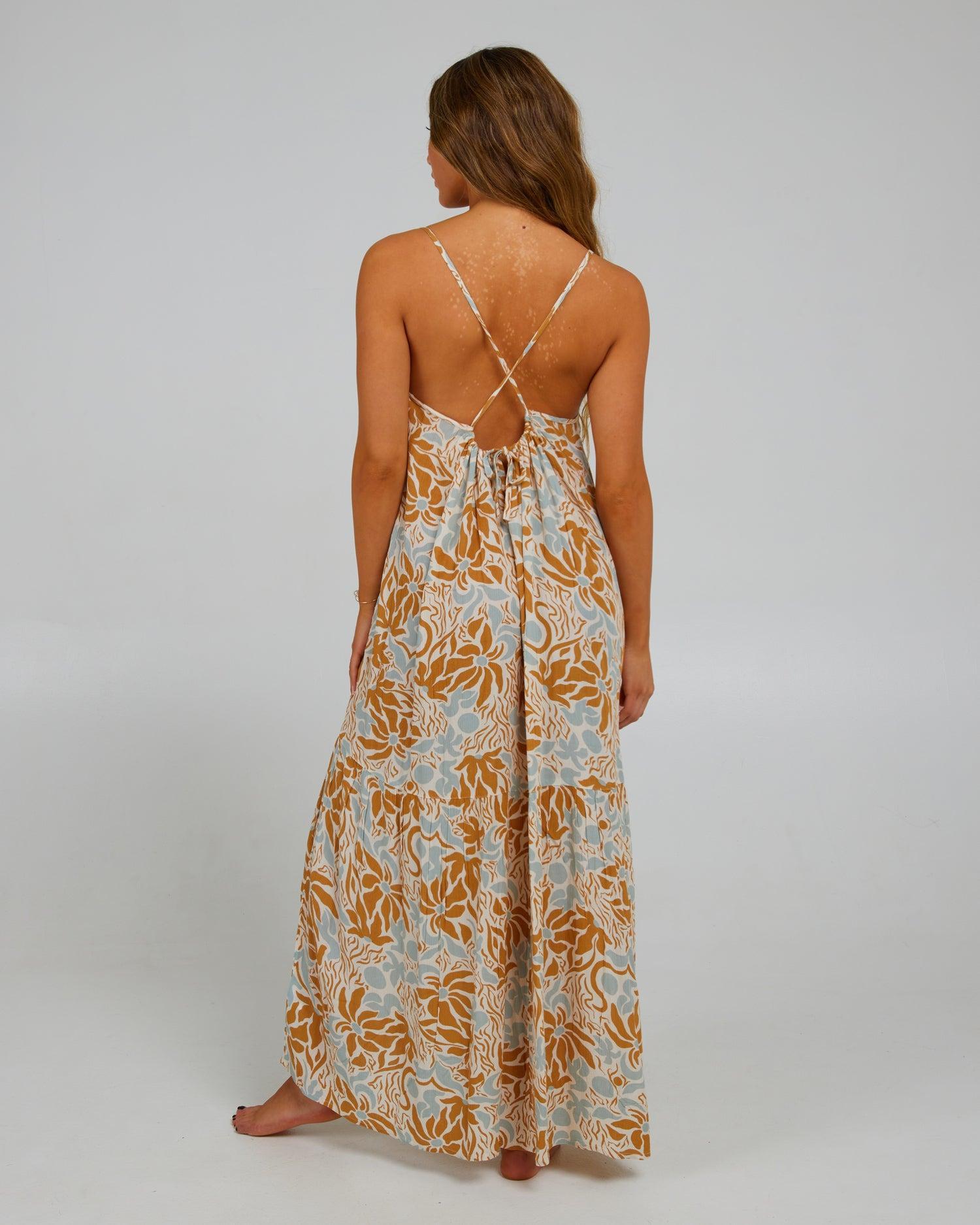 Baja Maxi Dress - Off White Female Product Image