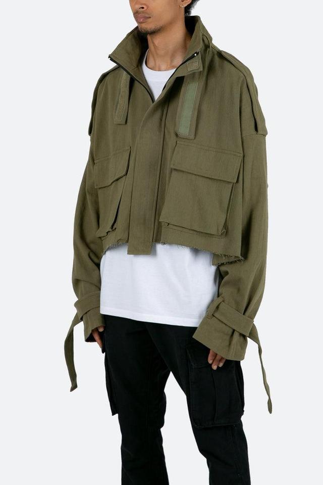 Cropped M65 Jacket - Olive Product Image