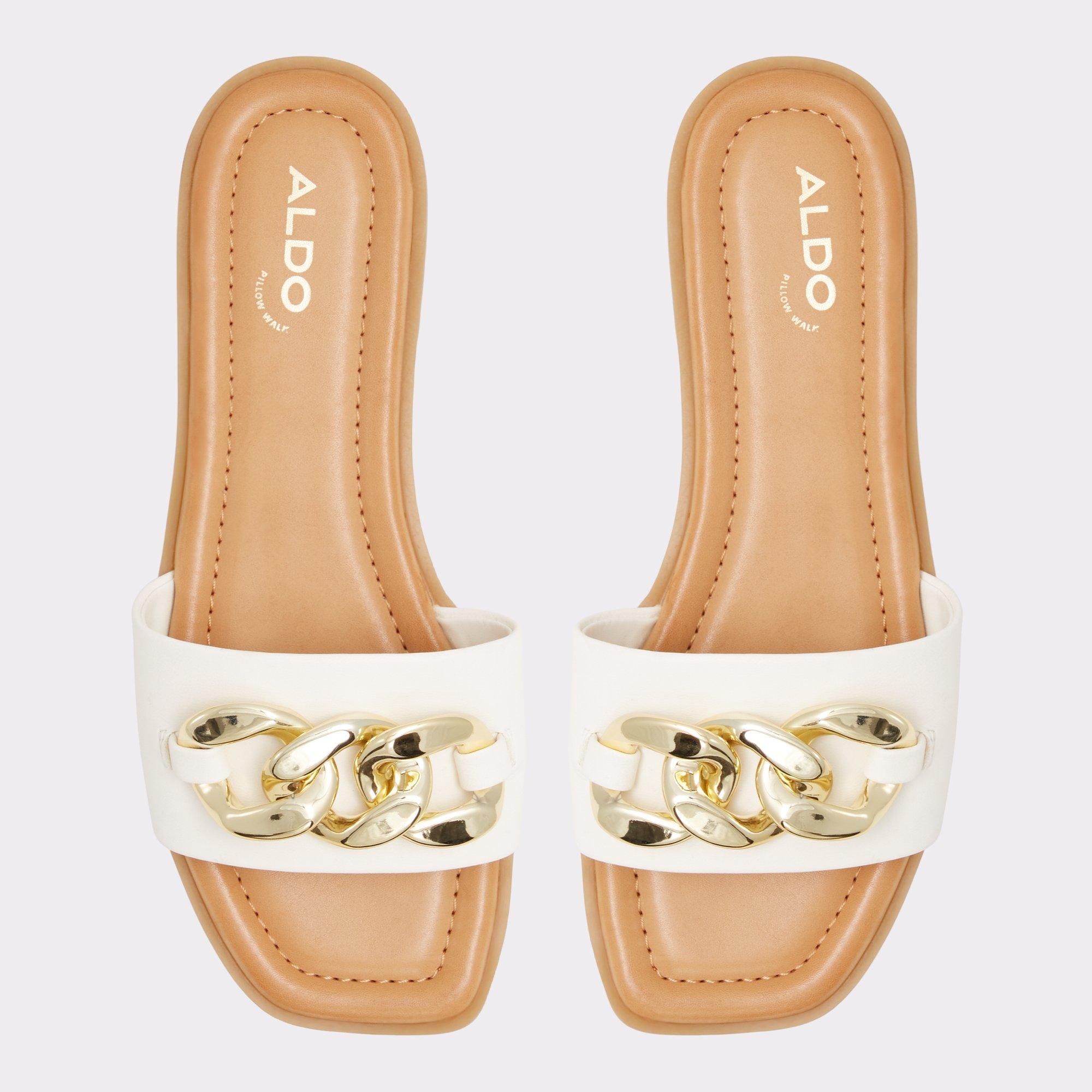 Ezie White Women's Flats | ALDO US Product Image