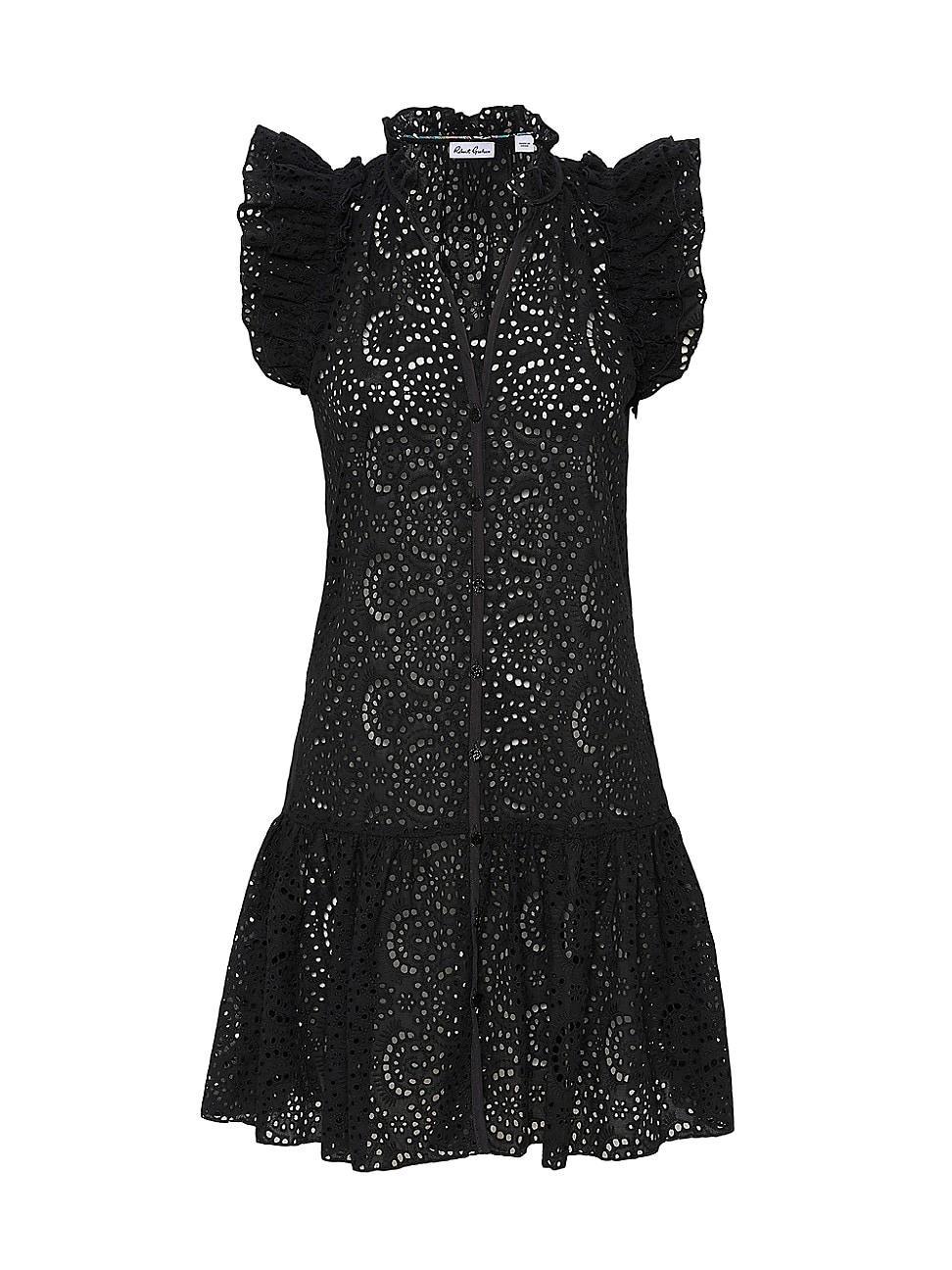 Womens Savannah Eyelet Minidress Product Image