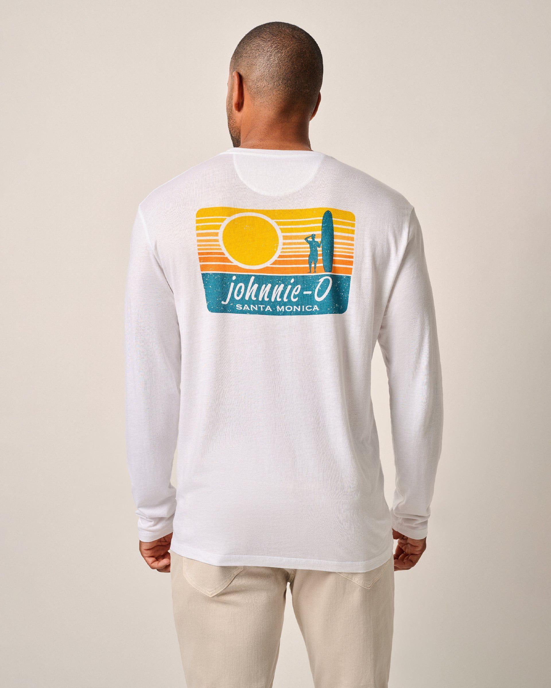 johnnie-O Sunset Beach Long Sleeve Graphic T-Shirt Product Image