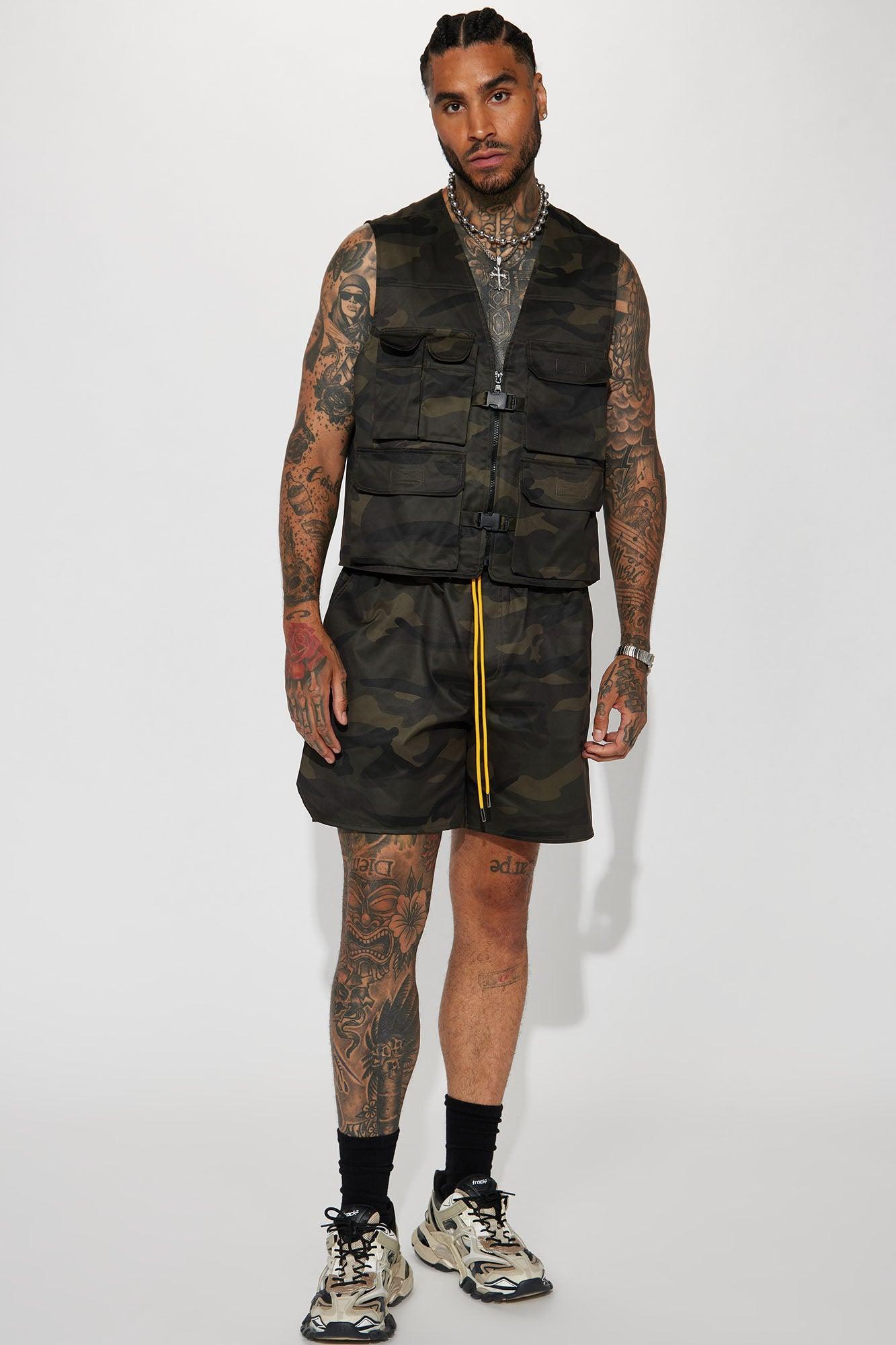 What Else Camo Cargo Vest - Camouflage Product Image