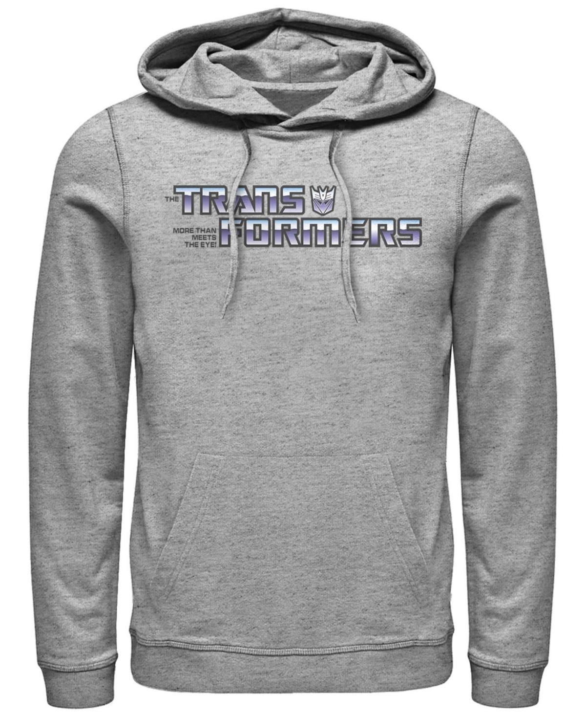 Mens Transformers Generations Decepticon Logo Fleece Hoodie Product Image