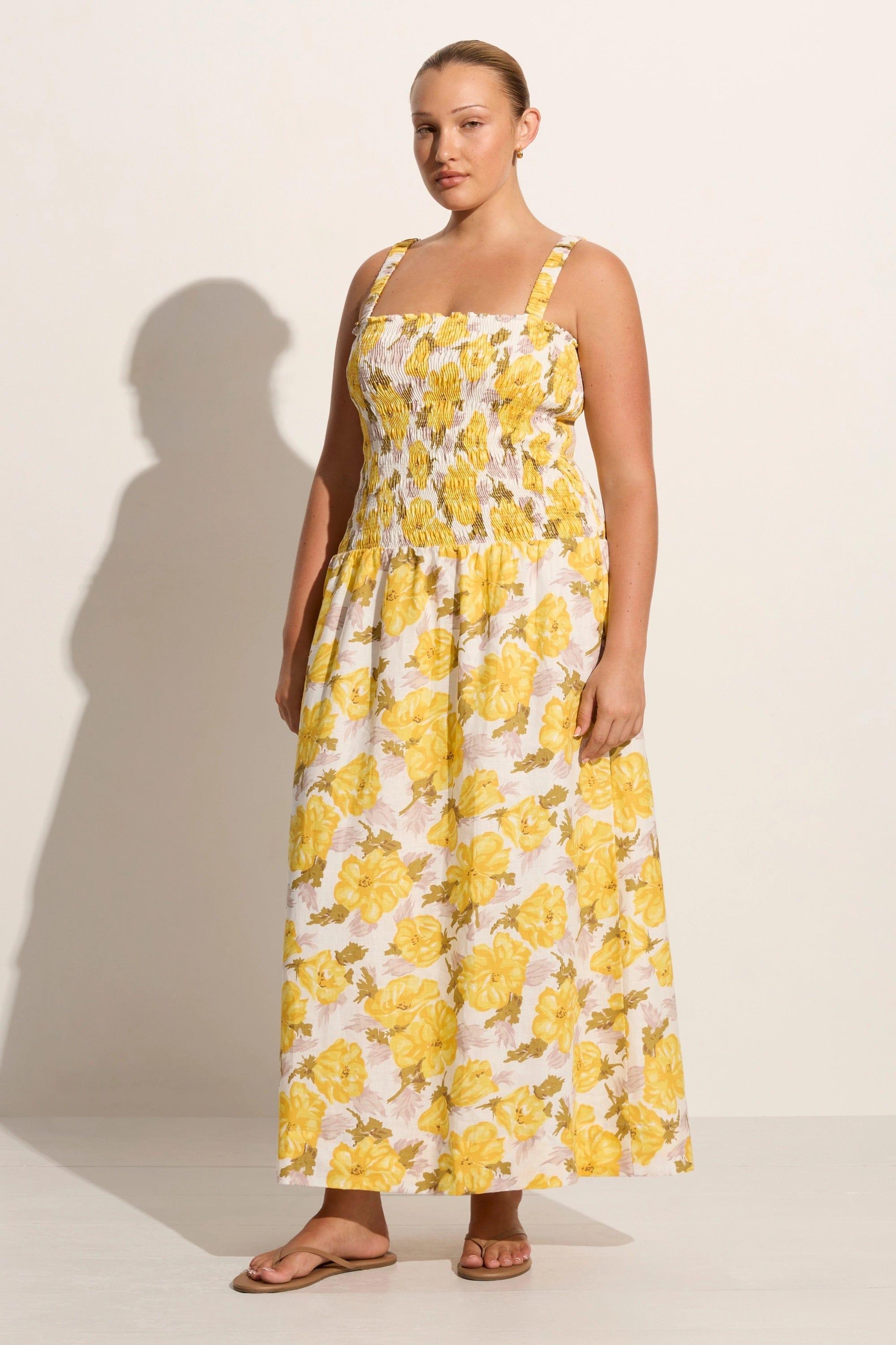 Messina Midi Dress Isadora Floral - Final Sale Product Image