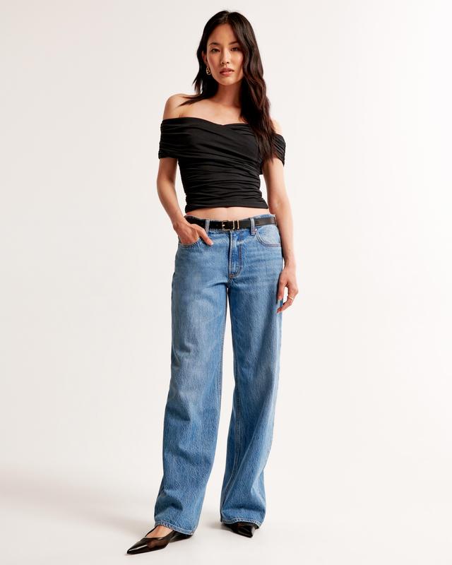 Low Rise Ultra Loose Jean Product Image