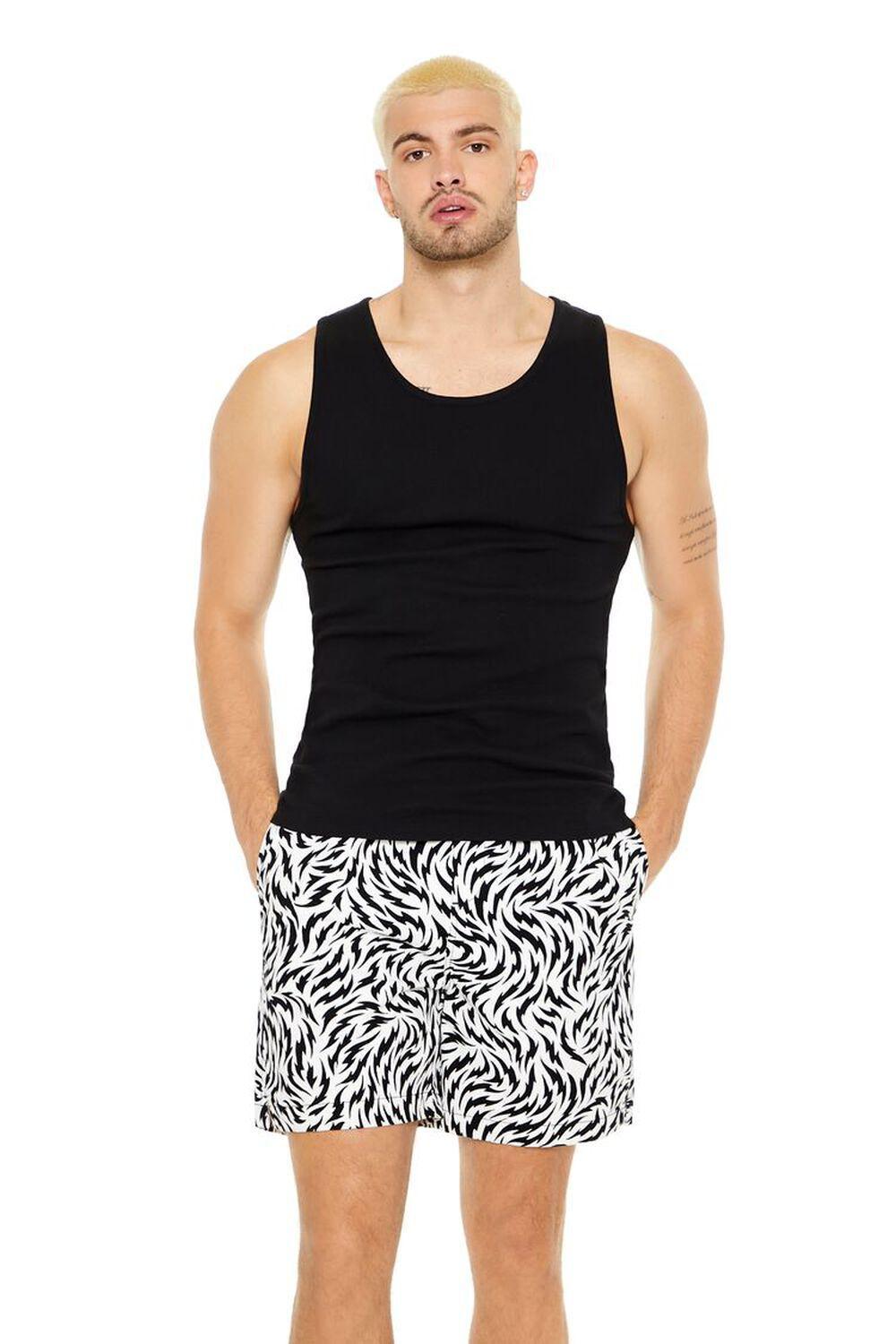 Abstract Print Volley Shorts | Forever 21 Product Image