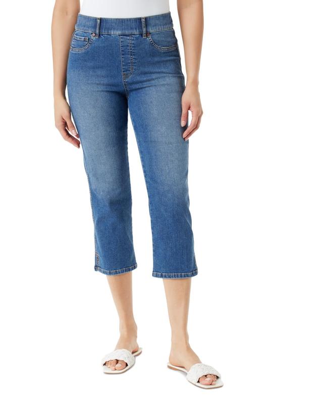 Gloria Vanderbilt Womens Shape Effect Pull-On Capri Jeans Product Image