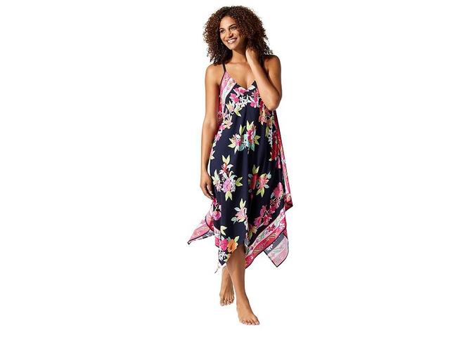 Tommy Bahama Summer Floral Scarf Dress Swim Cover-Up Product Image