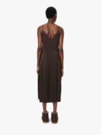 RIBBON PANEL DRESS in brown | JW Anderson US  Product Image