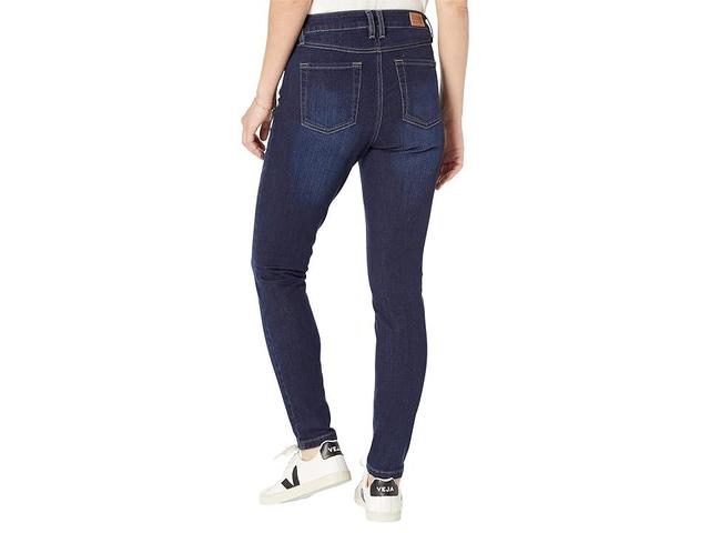 L.L.Bean Bean Flex Stretch Denim High Rise Slim Straight Leg Ankle Jeans Product Image