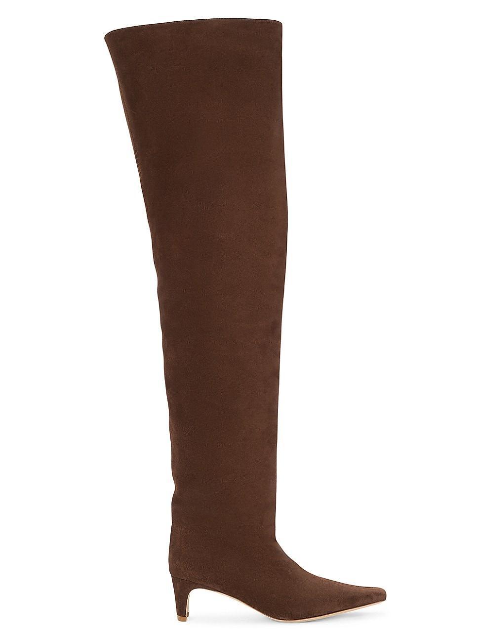 Womens Wally 55MM Suede Over-The-Knee Boots Product Image