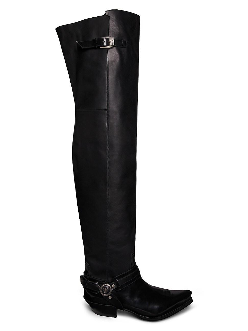 Womens Texano Leather Over-The-Knee Boots product image