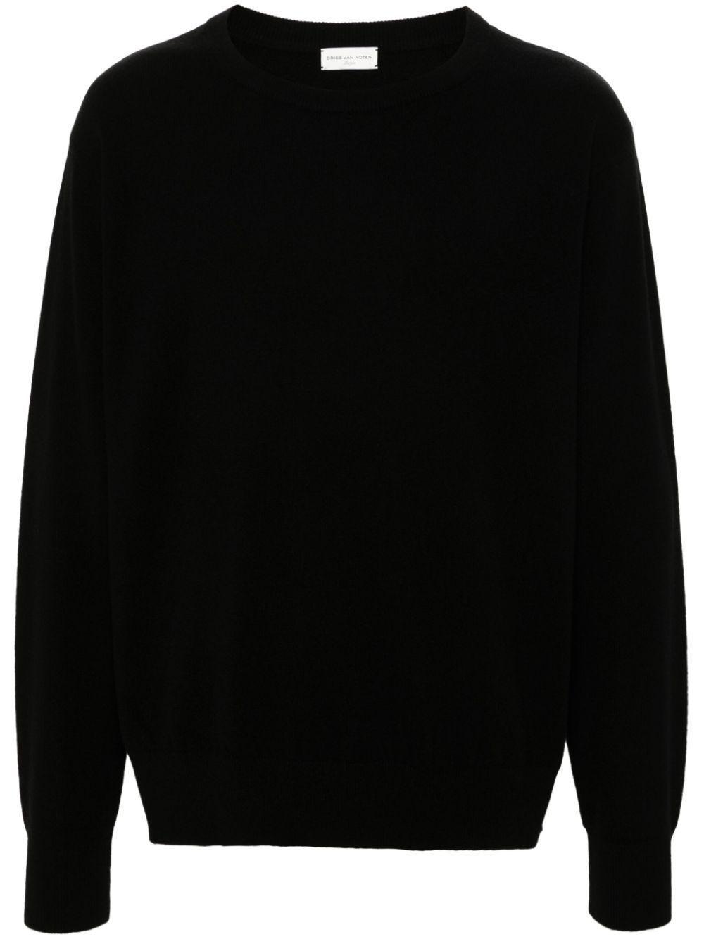 DRIES VAN NOTEN Sweaters In Black Product Image