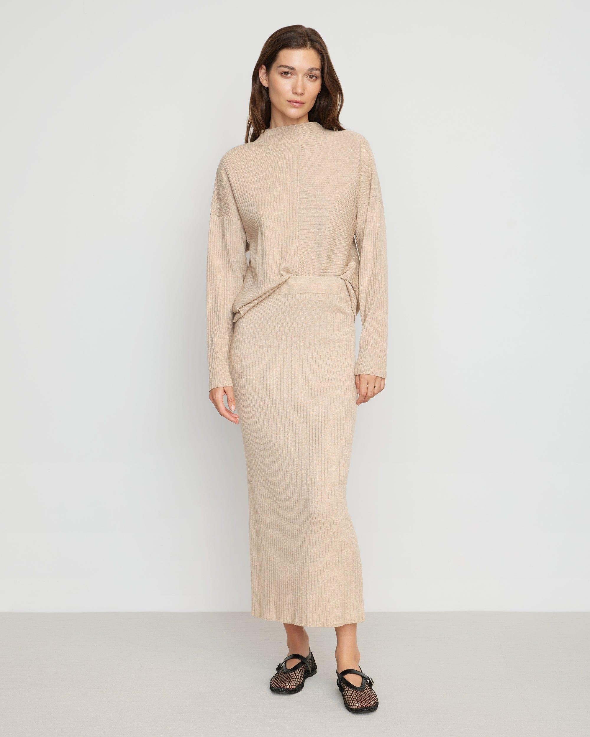 Juliana Directional Ribbed Sweater Product Image