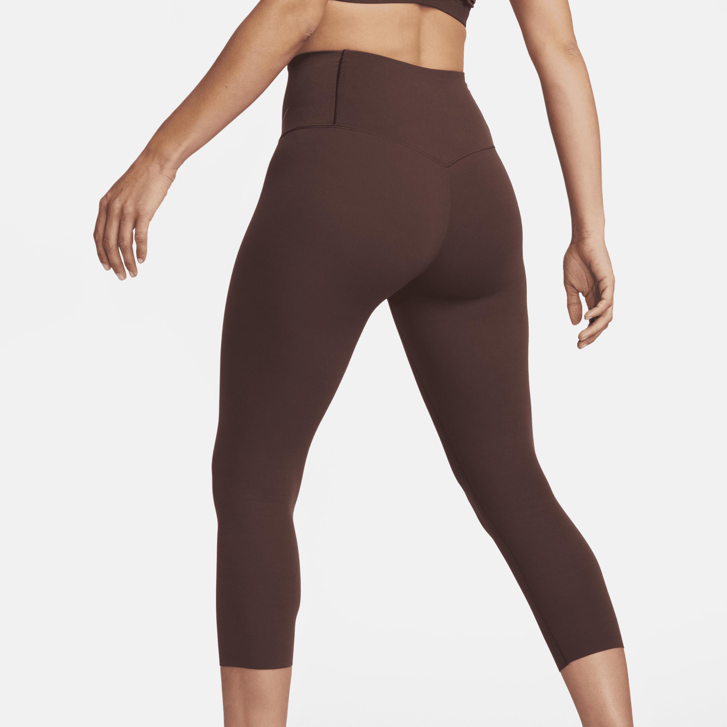 Nike Womens Zenvy Gentle-Support High-Waisted Cropped Leggings Product Image