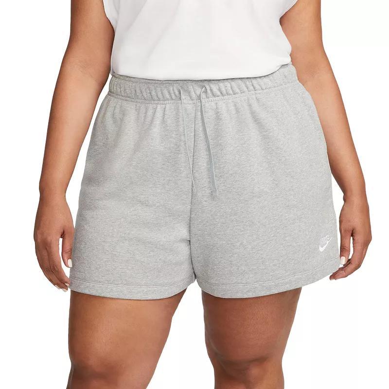 Women's Nike Sportswear Club Fleece Mid-Rise Shorts (Plus Size) Product Image