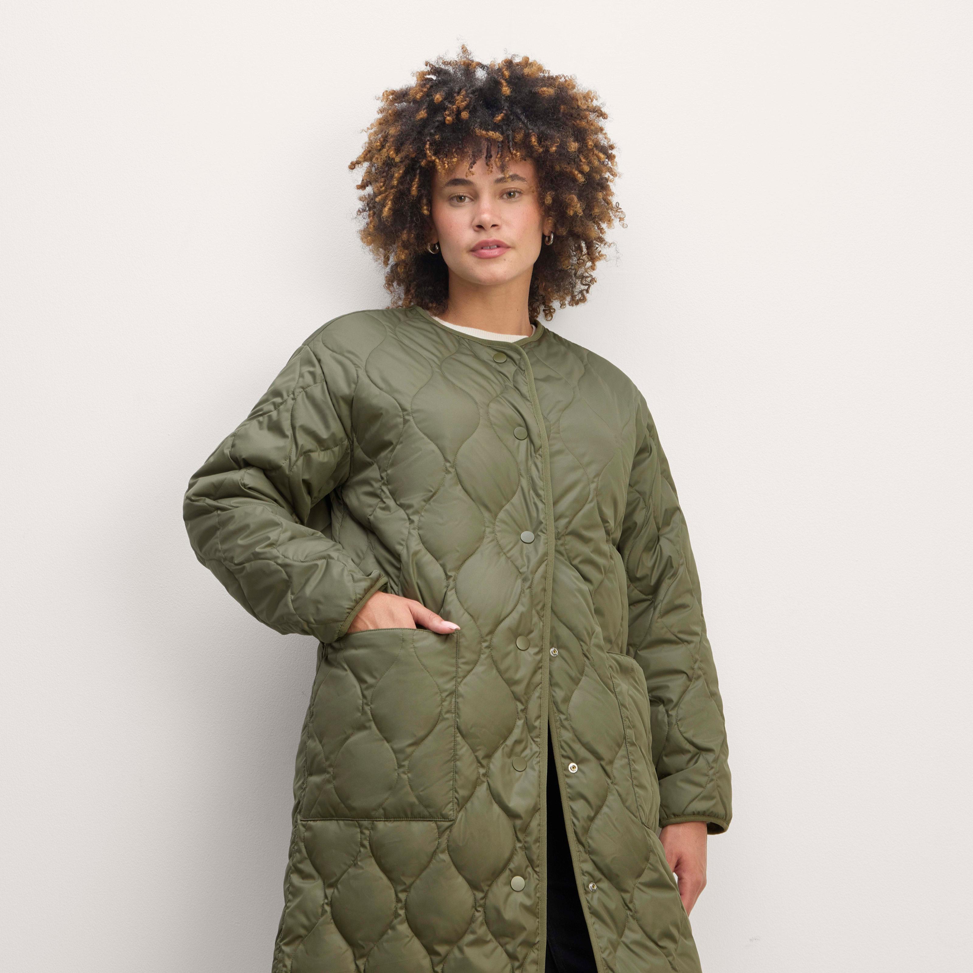 Womens Long Quilted Liner by Everlane Product Image