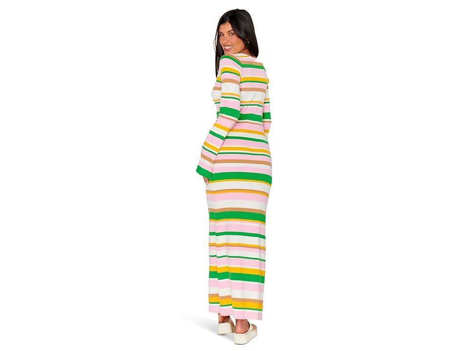 Show Me Your Mumu Vacay Maxi Dress (Multi Rib Knit) Women's Dress Product Image