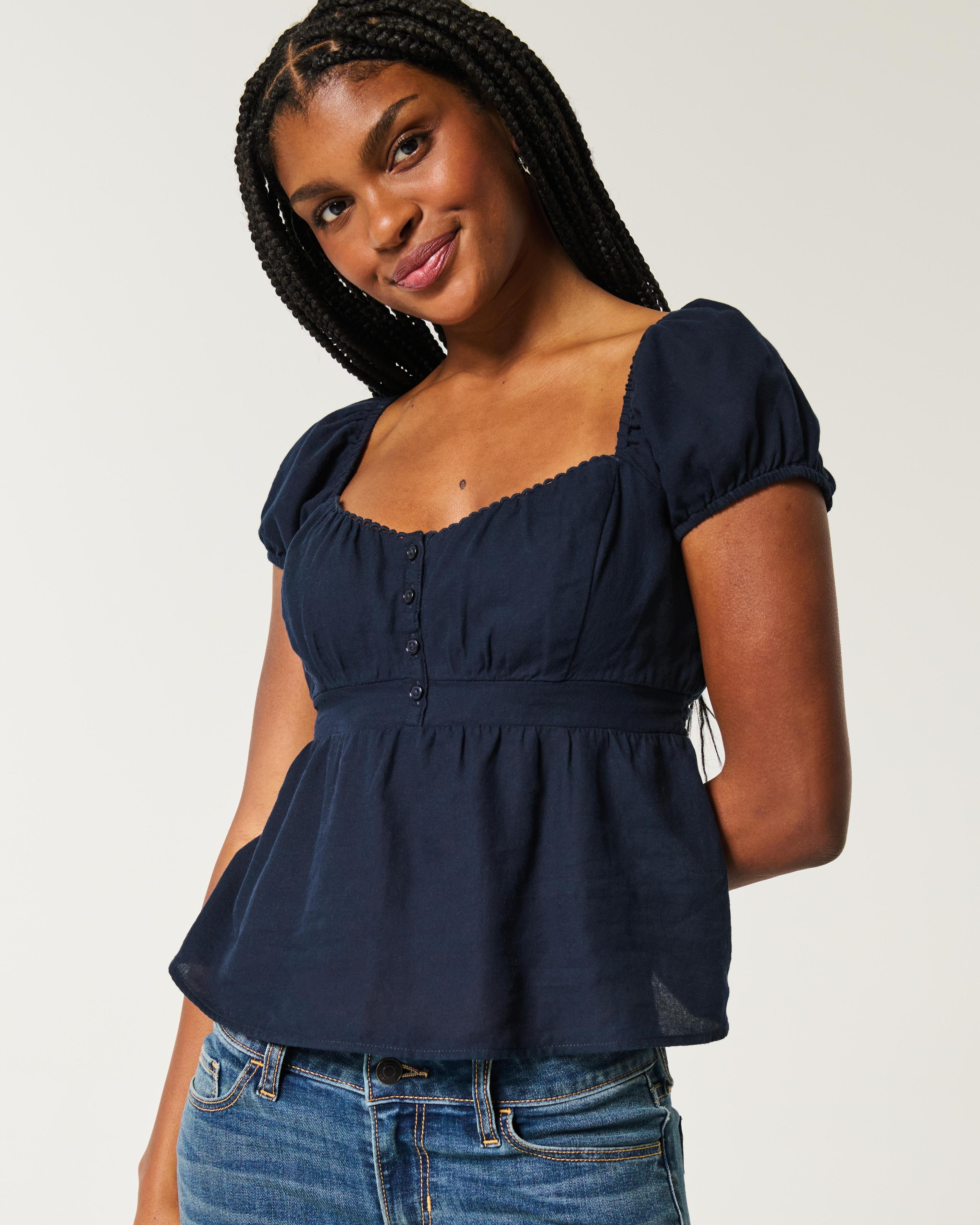 Easy Babydoll Top Product Image