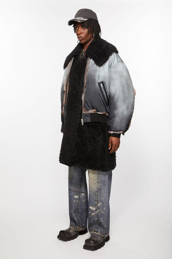 Bomber layered coat Product Image