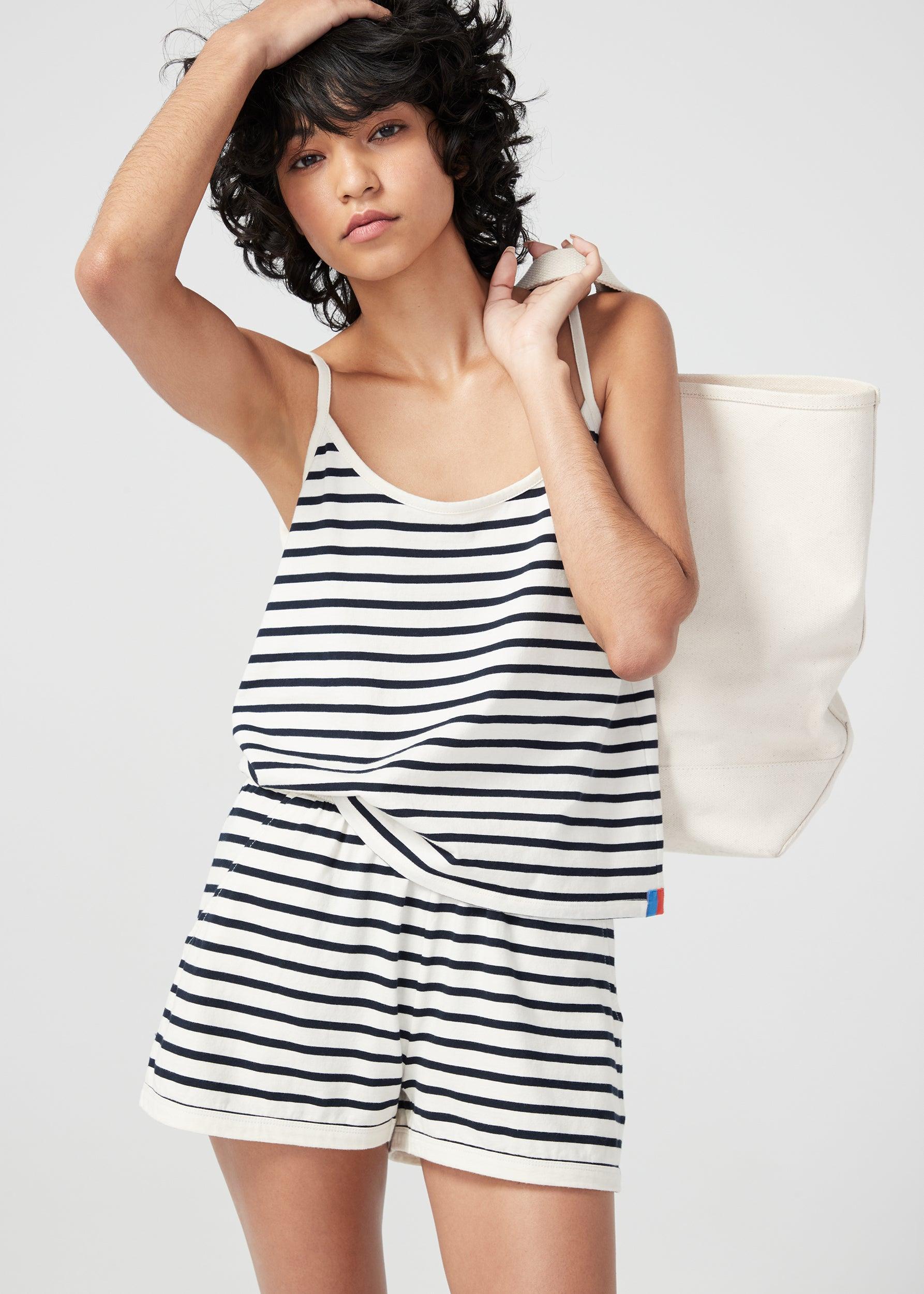 The Tank - Navy/Cream Female Product Image