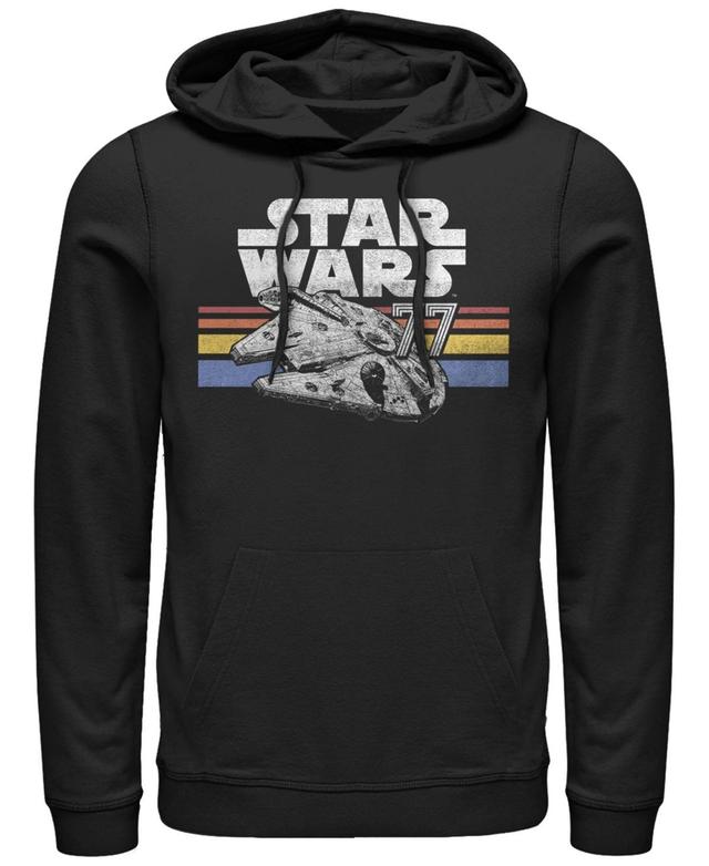 Fifth Sun Mens Star Wars Vintage-Like Falcon Fleece Pullover Hoodie Product Image