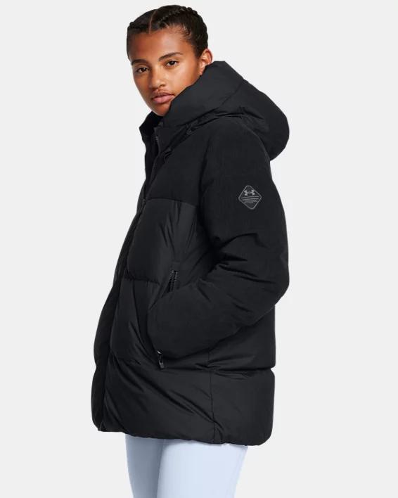 Women's UA Limitless Down Corduroy Oversized Puffer Jacket Product Image