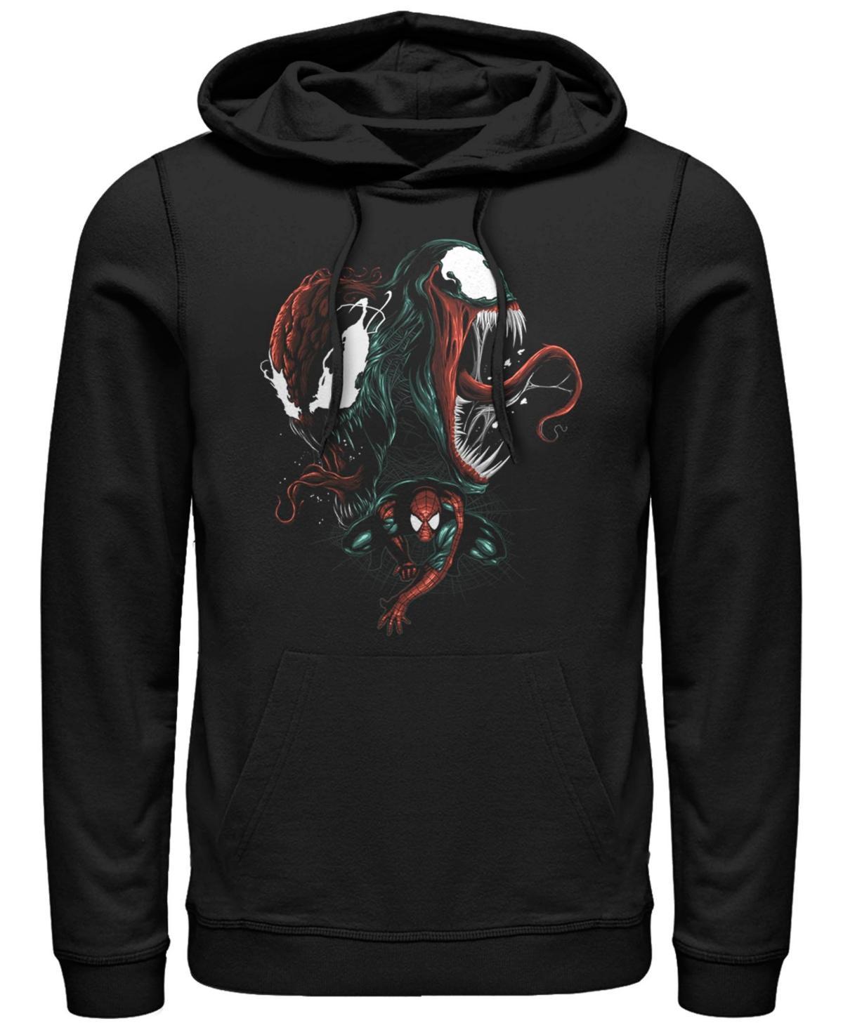 Fifth Sun Mens Marvel Spider-Man Bad Conscience Fleece Pullover Hoodie Product Image