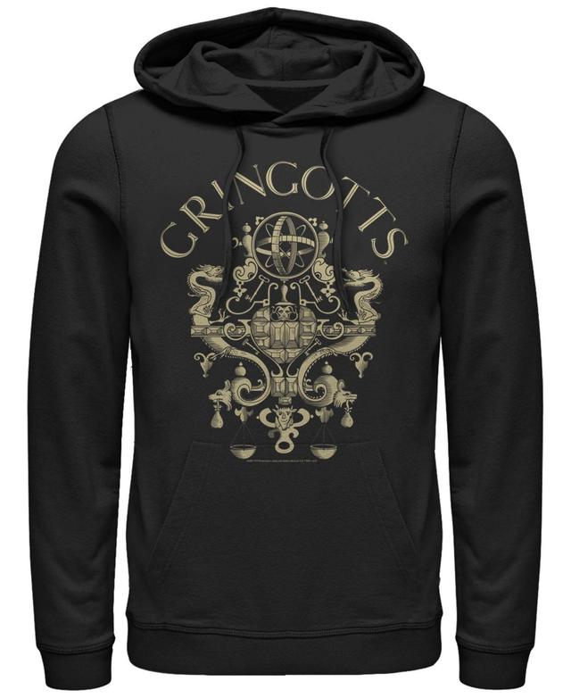 Mens Harry Potter Gringotts Logo Hoodie Product Image