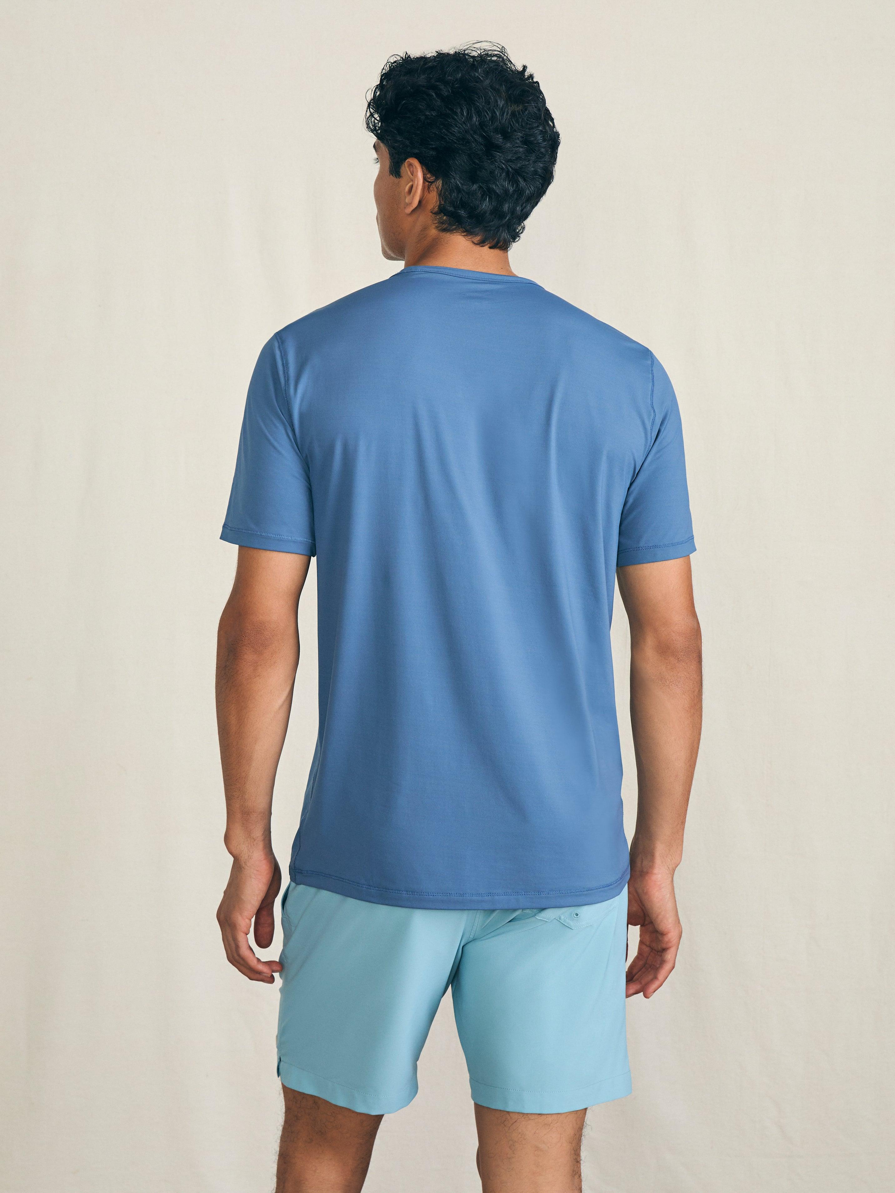 Shorelite Short-Sleeve Tech Tee - Breaker Blue Male Product Image